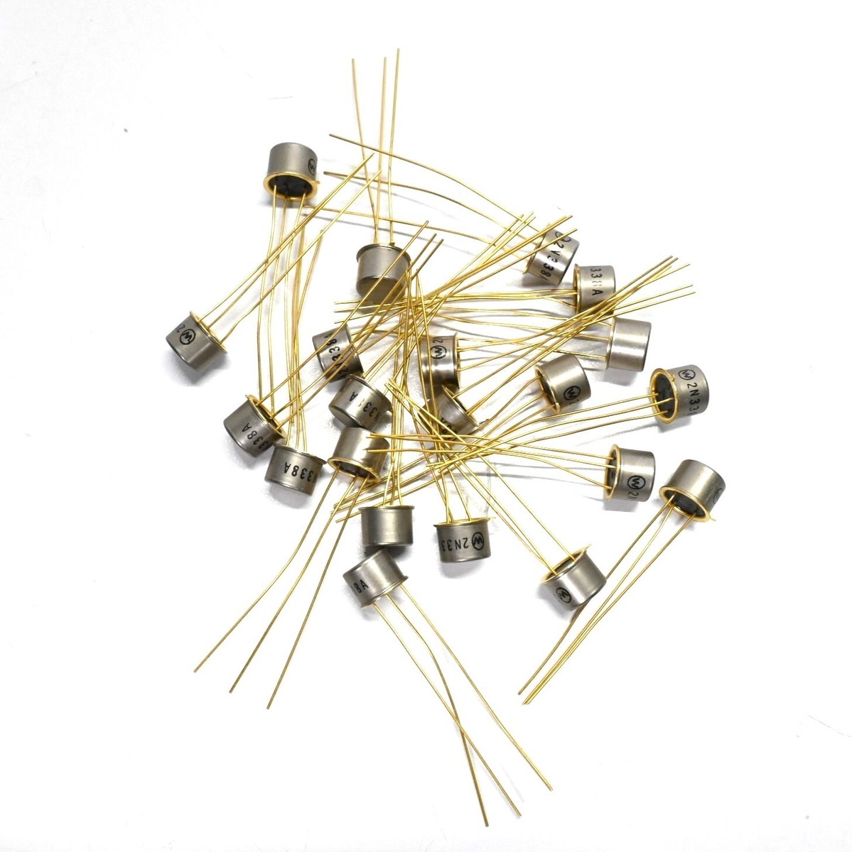 2qty) 2N338A Gold Semiconductor Bipolar Transistor | eBay