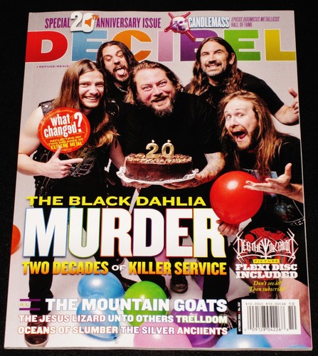 Decibel Magazine #240 October 2024 The Black Dahlia Murder, Deathevokation FLEXI - Bild 1 von 2