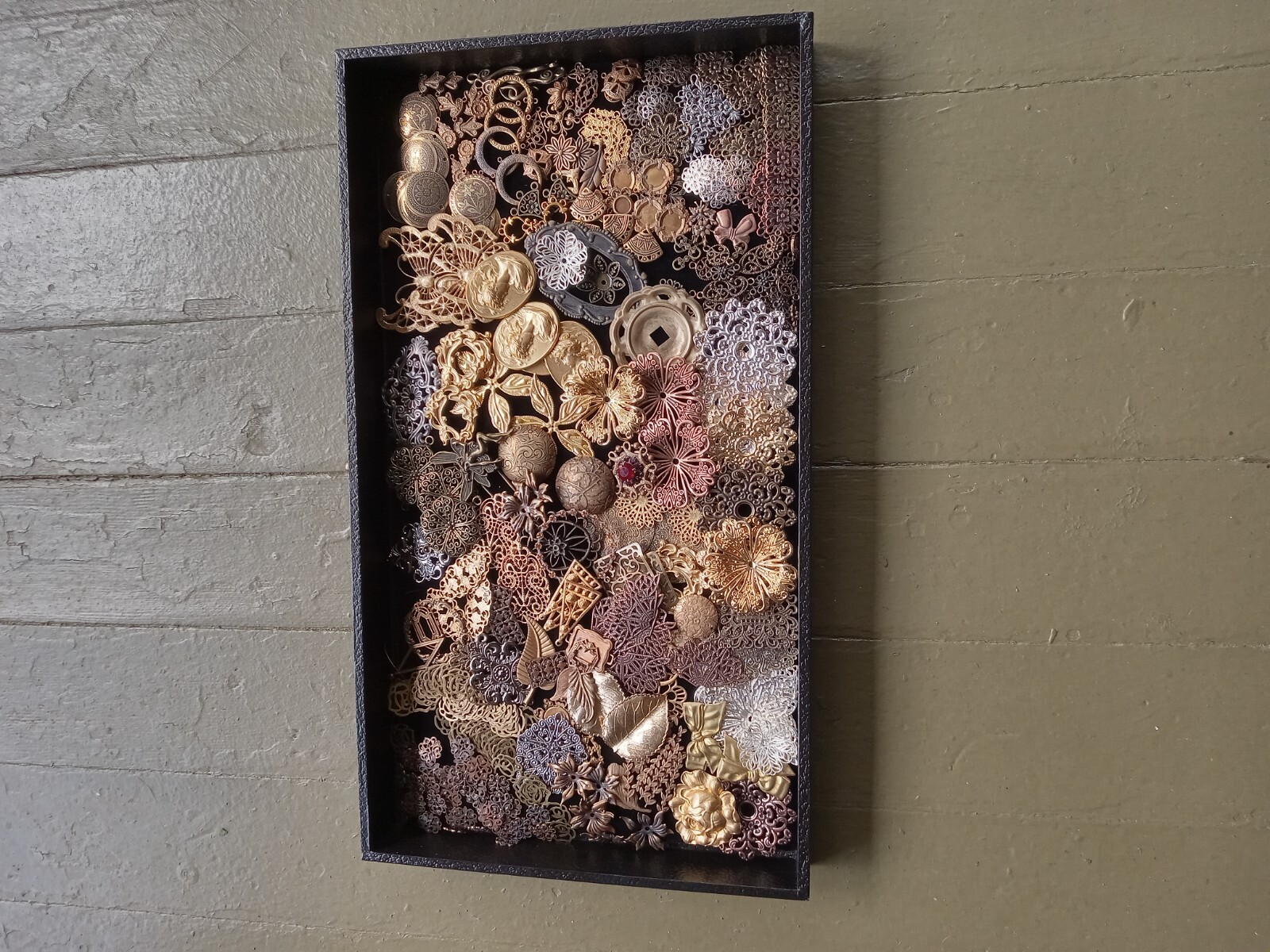 Vintage to Now unsearched, untested jewelry lot, Small flat rate box