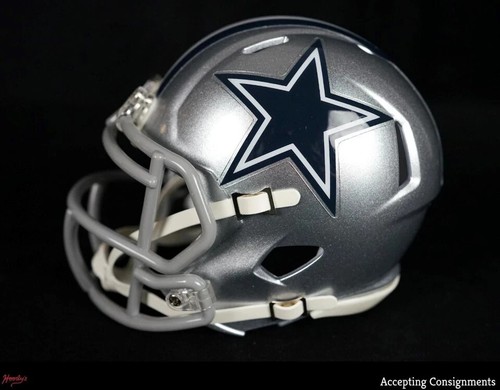 SIGNIERTER COWBOYS CHARLES HALEY MINIHELM BAS COA AUTO DALLAS SAN FRANCISCO 49ers - Bild 4 von 7
