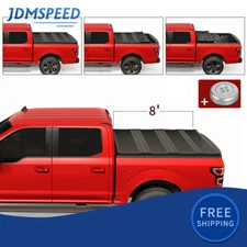 8FT Hard 3-fold LONG BED Tonneau Cover FOR 2002-2024 RAM 1500/2500/3500