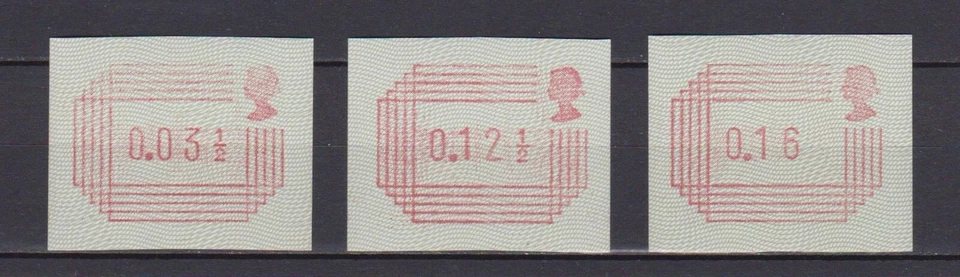 s16726) UK GREAT BRITAIN MNH ** 1984 FRAMA 0,03 1/2 +0,12 1/2 + 0,16 3V