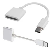 30pin Female to USB 3.1 Type-C USB-C Sync Data Charging Adapter Cable For Apple