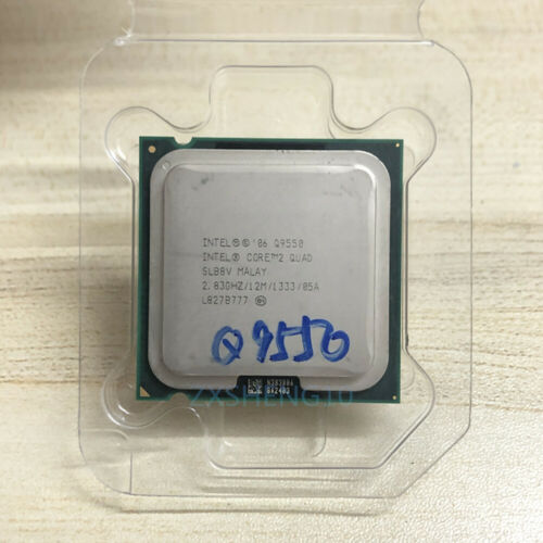 Procesador de 4 núcleos Intel Core 2 Quad Q9300 Q9400 Q9450 Q9500 Q9505 Q9550 Q9650 CPU - Imagen 9 de 10
