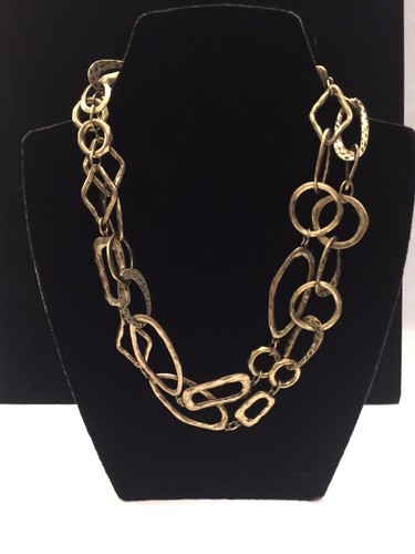 Premier Designs Jewelry HOOP-HOOP-HOORAY Necklace - NWOT - - Picture 2 of 7