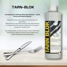 Tarn-Blok Anti Tarnish Seal Protect Metals Jewelry Plating Solution Scotch Guard