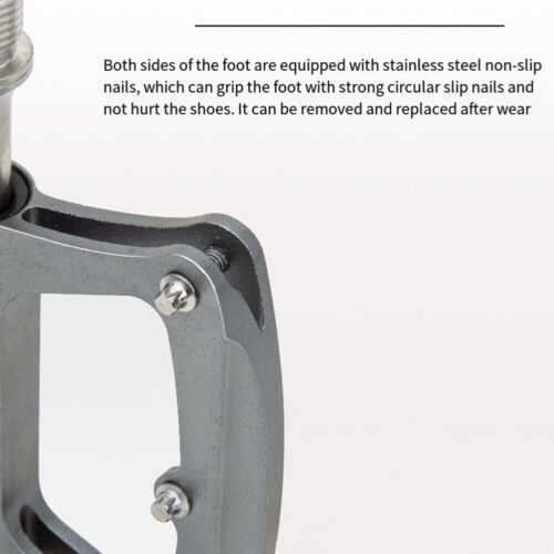 Perfect Fit for Mountain Bicycles and Road Bikes Alloy Pedals - Bild 1 von 5