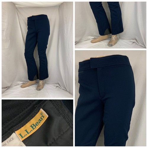 LL Bean Ski Pants 36 in Blue Womens 