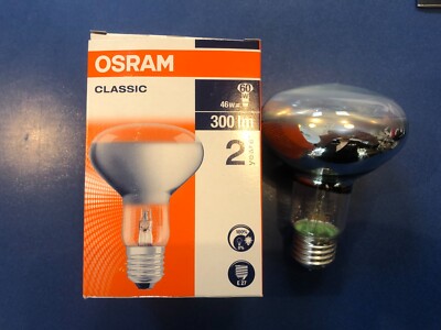 Osram CLASSIC HALOGEN R80 64543  Reflektorlampe  E27 46W=60W 2700K DIMMBAR !!!