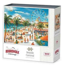 Seaside Carnival 500 Piece Jigsaw Puzzle Boardwalk New