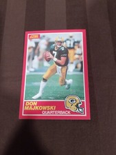 1989 Score Don Majkowski Rookie Football Card #170 Green Bay Packers ROOKIE RC
