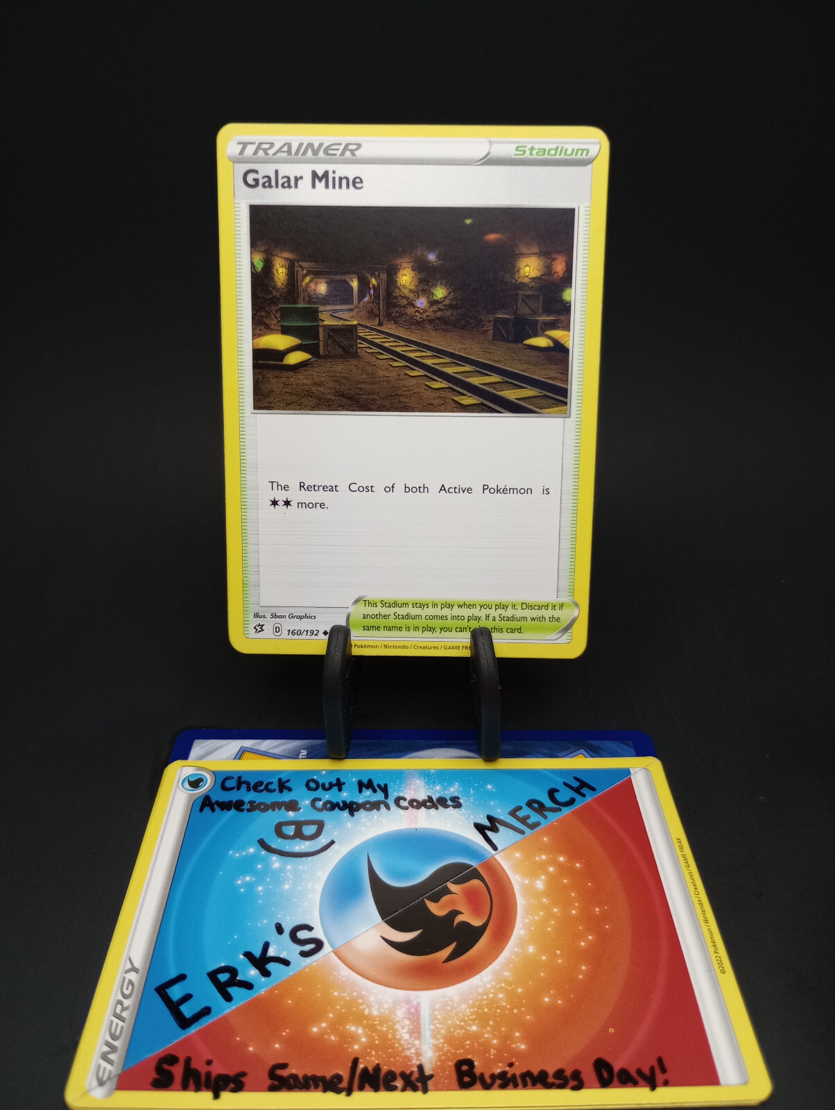 Galar Mine 160/192 Rebel Clash Regular Uncommon Pokemon Card 