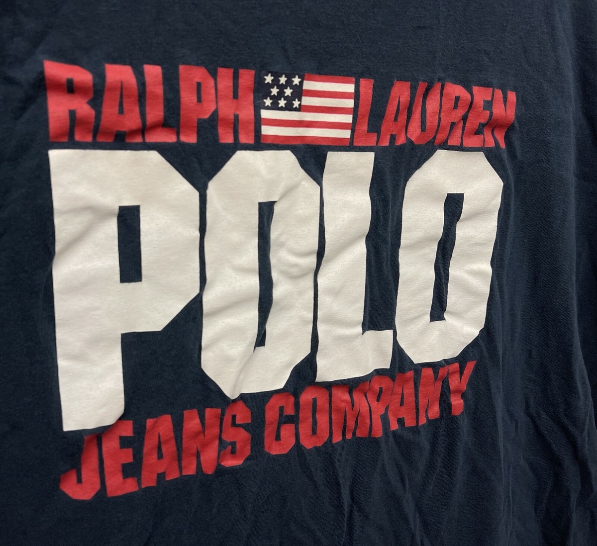 Polo Jeans Co. Vintage T-Shirt Mens XL navy blue Ralph Polo Jeans Co. Vintage T-Shirt Mens XL navy blue Ralph