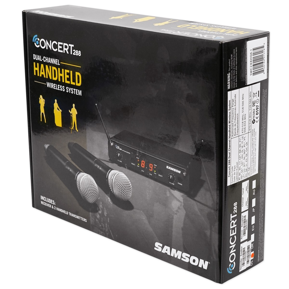 【無線マイク】SAMSON Concert 288 Handheld Concert 288 Handheld Wireless System | Samson