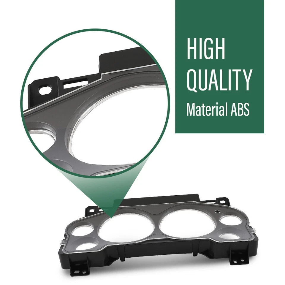 Speedo Gauge Cluster Lens Cover Fit For 2007-2013 Chevrolet GMC Trucks & SUVs Foto 4 de 4
