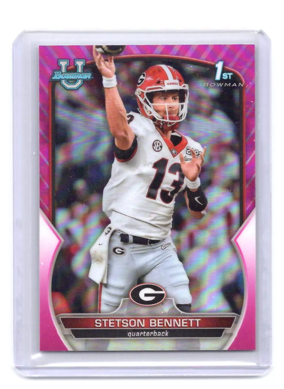 Stetson Bennett trading card
