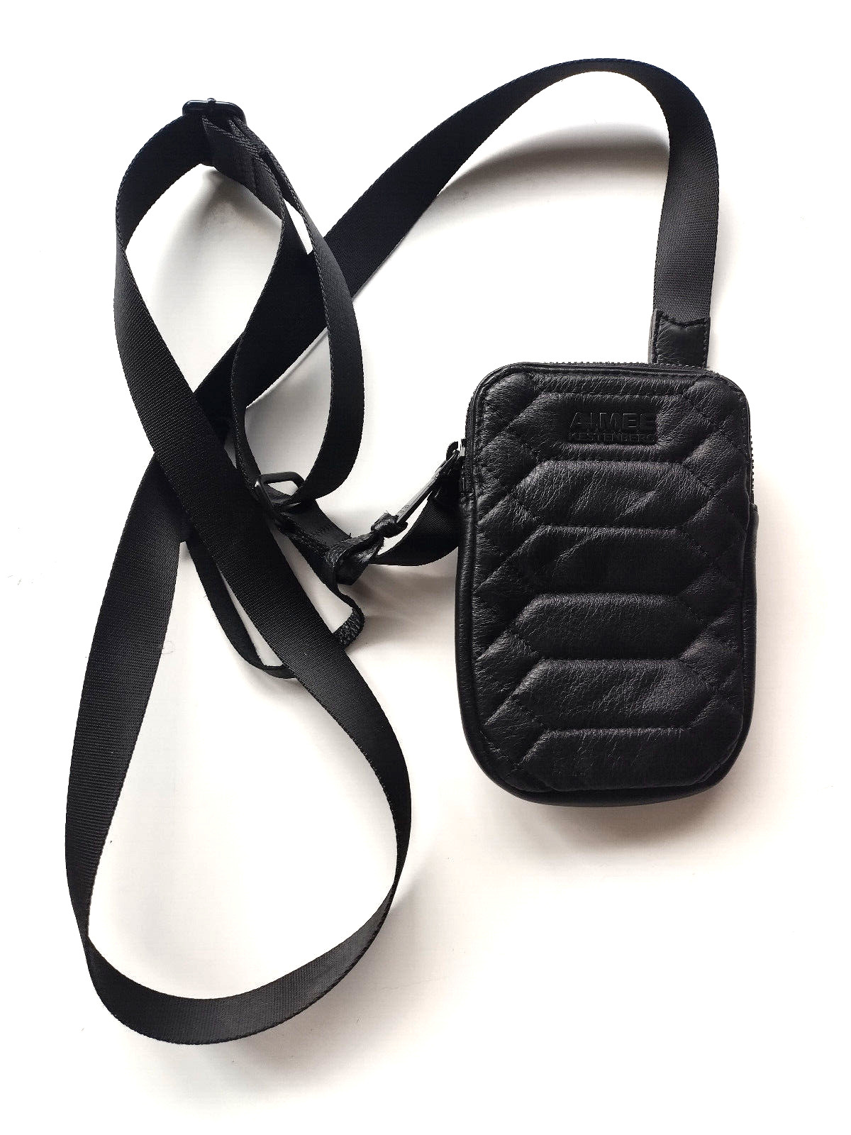 AIMEE Kestenberg Purse Bag Phone Crossbody x inch Black