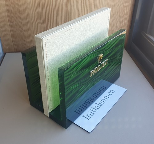 ROLEX dealer CATALOGUE HOLDER wave DEALERDISPLAY 100% auth display ENVELOPE - Picture 5 of 9