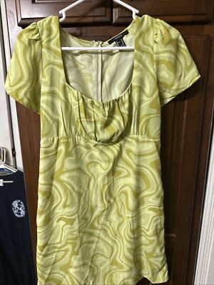 green emerald velvet dress Domenica Lime Green Halter-Neck Wrap Maxi Dress – Club L London main image 0