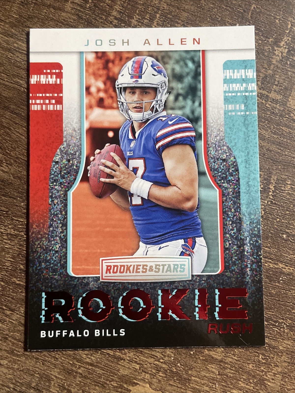 2018 Rookies and Stars Rookie Rush #5 Josh Allen, Buffalo Bills 🔥🔥