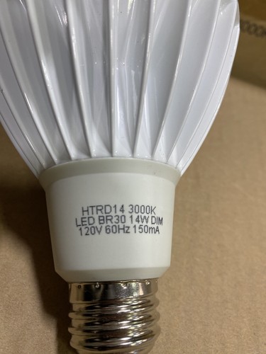 br-30 led dimmable bulbs 3000k 14 Watt - Picture 3 of 5