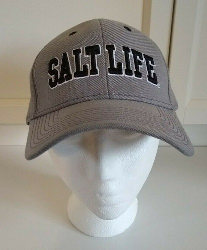 Embroidered Gray Fitted Cap Hat One 