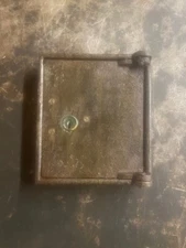 Antique Vintage "Baby" Safe Inner Inside Interior Compartment Box Door