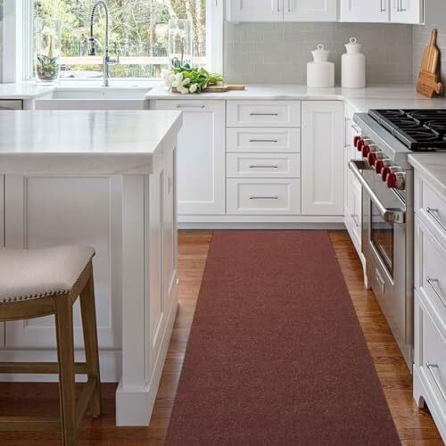 Custom Sizes Runner Rug 2ft x 7ft Indoor Outdoor 2 ft x 7 ft Chocolate ...