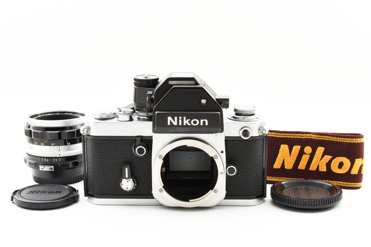 Nikon F2 Photomic S Silver SLR Film Camera /50mm f/2 lens Nikon F2 Photomic S Silver SLR Film Camera /50mm f/2 lens