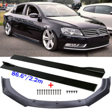 Spoilerschwert Frontspoiler Lippe Seitenschweller Sideskirts für VW Passat 3C B7