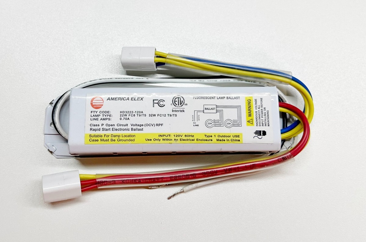 54W CIRCLINE ELECTRONIC BALLAST - HD3222-120A / HD3222-120B | eBay