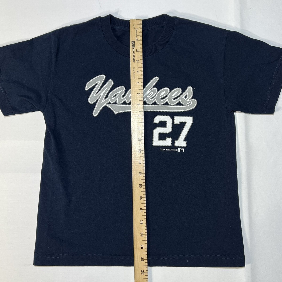 New York Yankees Giancarlo Stanton #27 T-Shirt Youth Size Medium