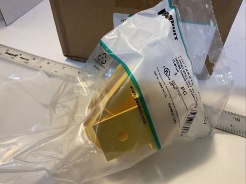 Panduit FIDT2X2YL, Fiber Duct 1 Port Spill Out To 1 1/2 - Picture 3 of 4