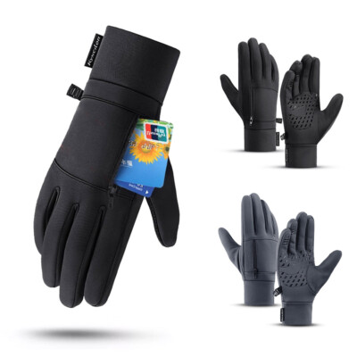 Winter Waterproof Windproof Touch Screen Outdoor Warm Gloves for Cold Weather US