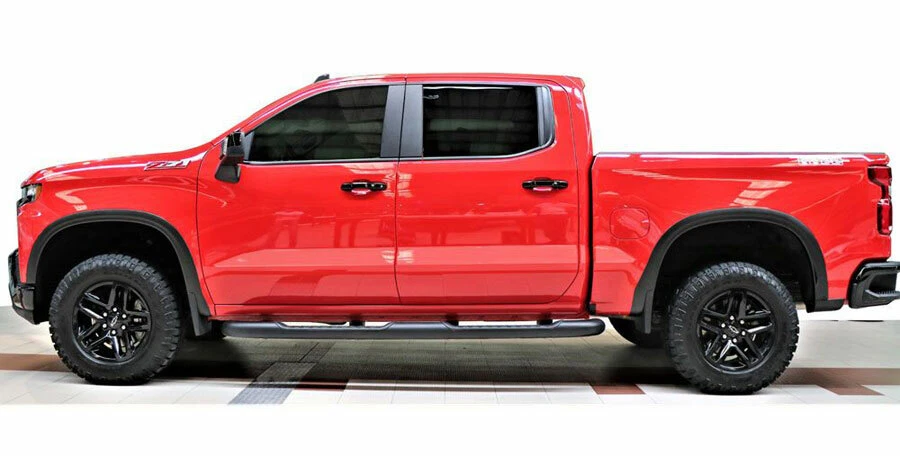 Fits 19-25 Silverado 1500 Air Design OE Style Fender Flares Satin Black GM39A38 - Image 2 of 4