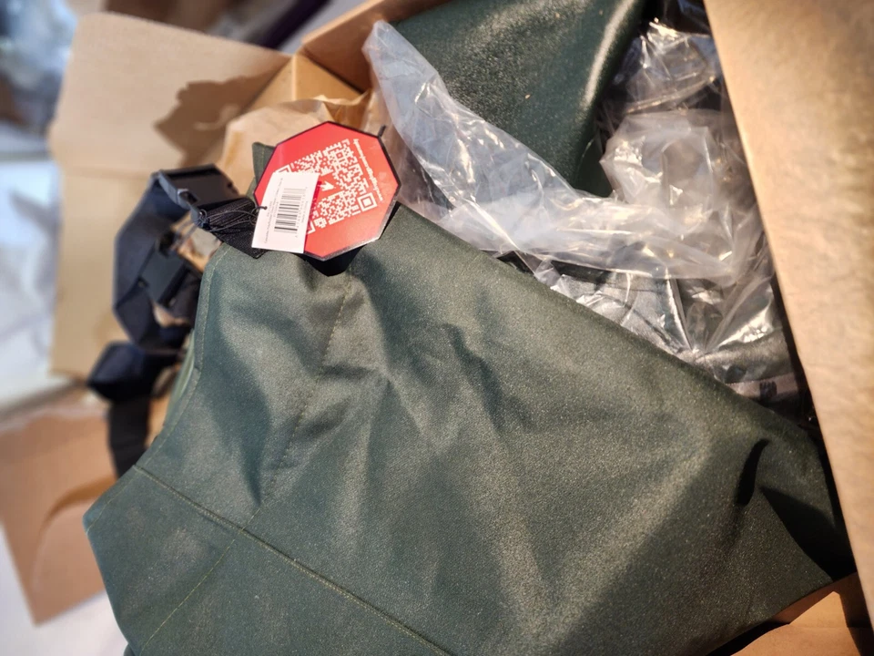 Frogg Toggs CASCADE Bootfoot Poly/Rubber  Wader s sz 08 FOREST GREEN New in Box - Image 3 of 4