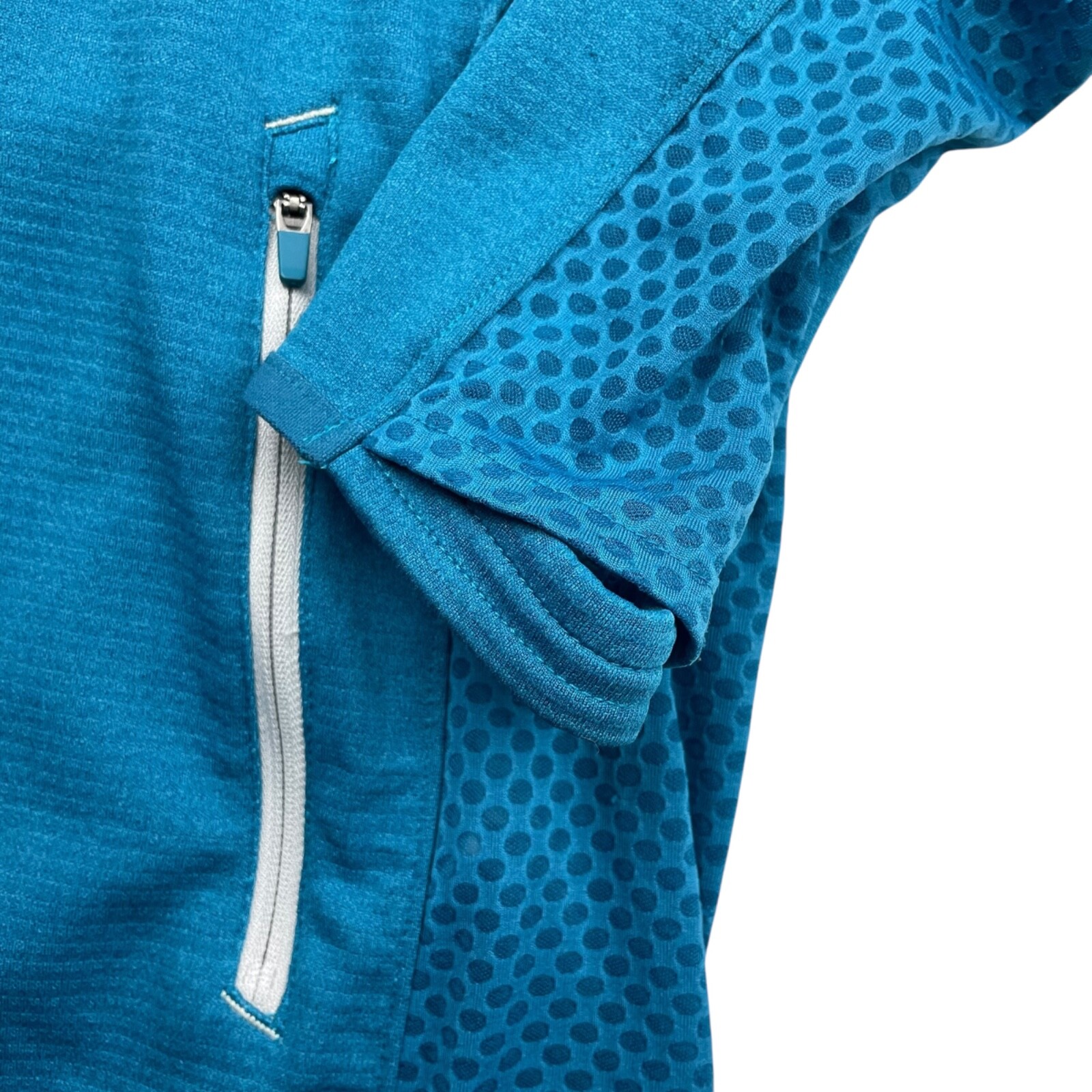 Merrell Men's Self Regulate Full Zip Jacket Teal … - image 3