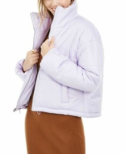lavender puffer coat