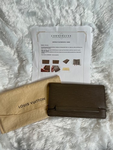 louis vuitton vintage portafolio porte cartes
