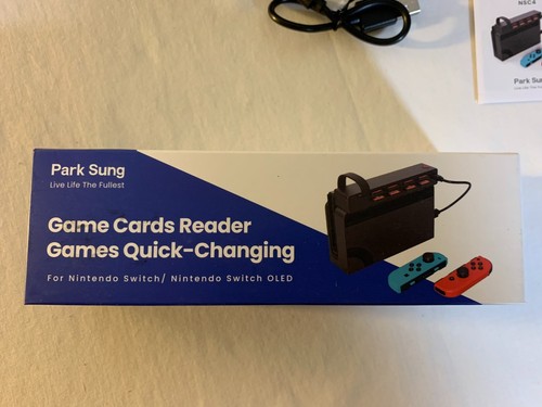 Park Sung Nintendo Switch Game Switcher Game Card Reader 8-in-1 Game Card Holder - Picture 6 of 11