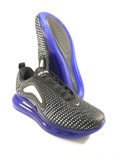 nike air max 720 men's black