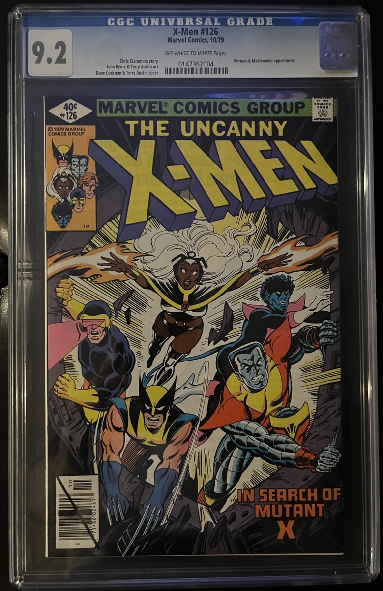 X-MEN #126 CGC 9.2 NM- Marvel OCT 1979 OW/W Pages PROTEUS