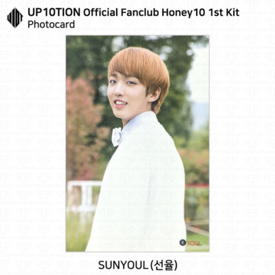 UP10TION Official Fanclub Honey10 1st Kit Photocard KPOP Wooseok