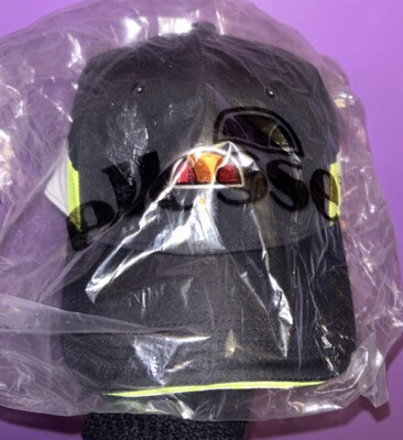 Ellesse Black Snaphat With Neon  Colors Adjustable NWT EA1224