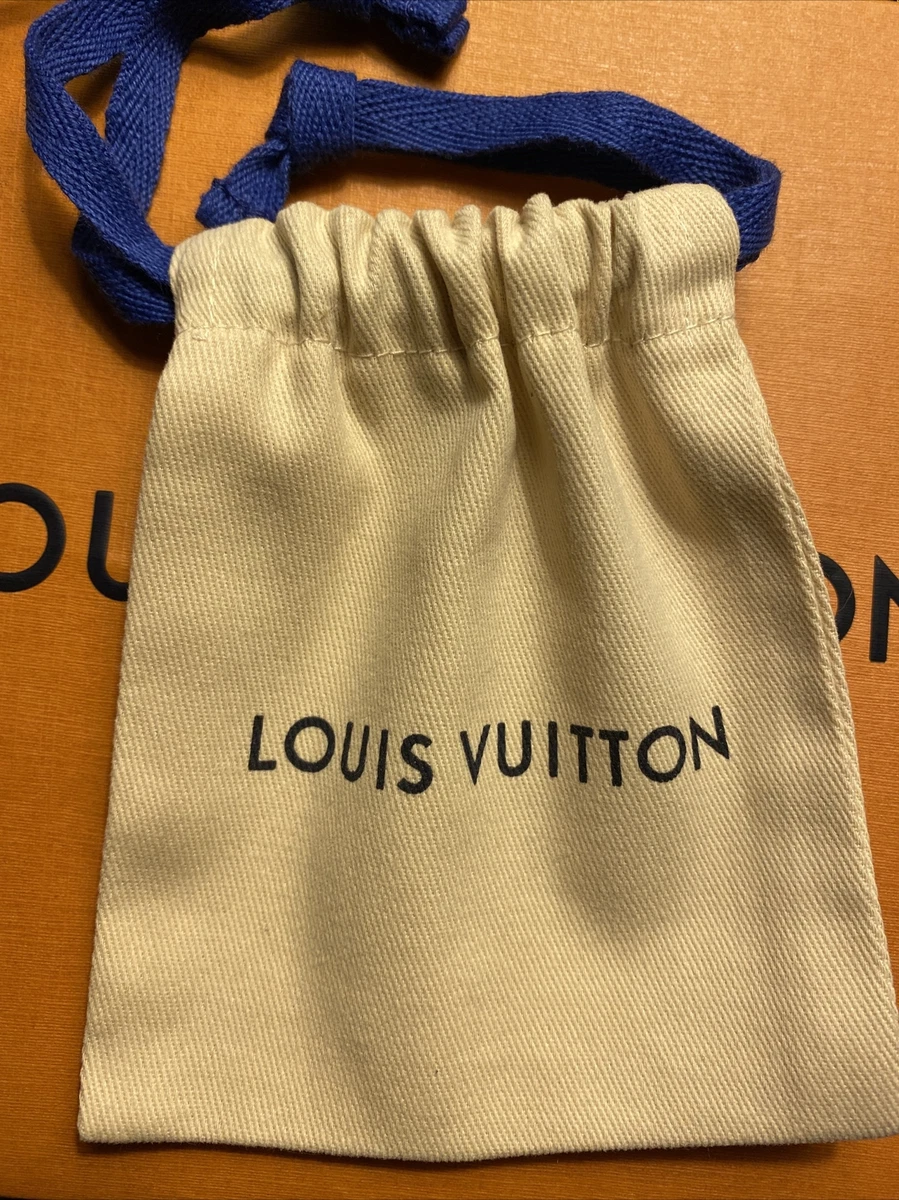 NEW Authentic Louis Vuitton Drawstring Dustbag Dust Bag For Charm