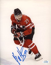 Team Canada Bo Horvat Signed Autographed 8x10 NHL Photo ACOA #12