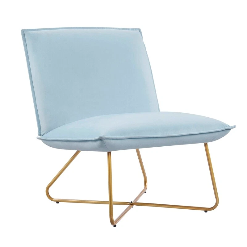 Light blue on sale oversized chair