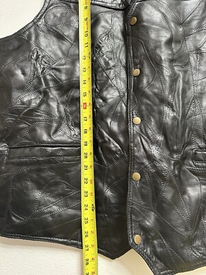 VTG Maxam Men's Genuine Leather Italian Mosaic Top Grain Lambskin