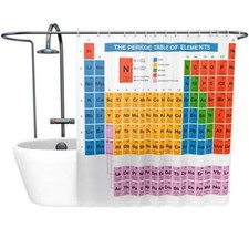 Tenda da doccia Tavola Periodica degli elementi - Sistema Periodico