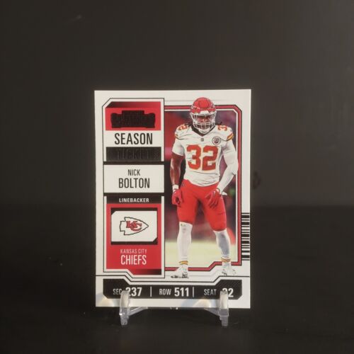 2023 Contenders Season Ticket Nick Bolton #50 Kansas City Chiefs
